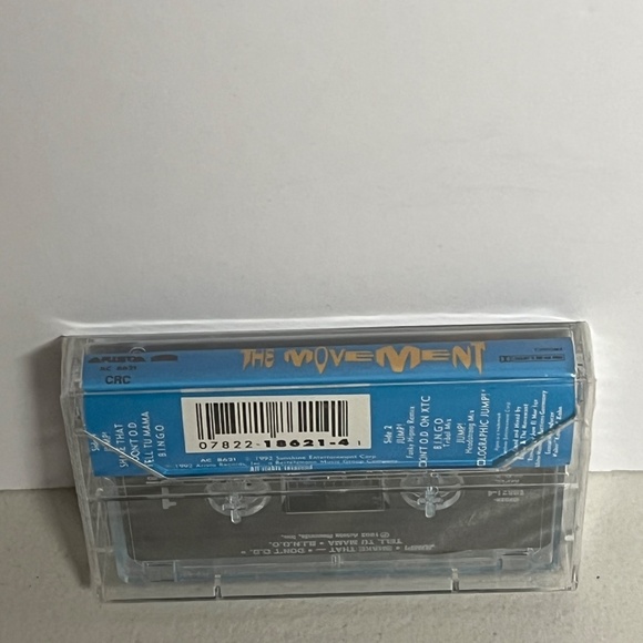 Vintage 1992 The Movement Cassette Tape Sealed LA Rave Scene Rare - Picture 4 of 7